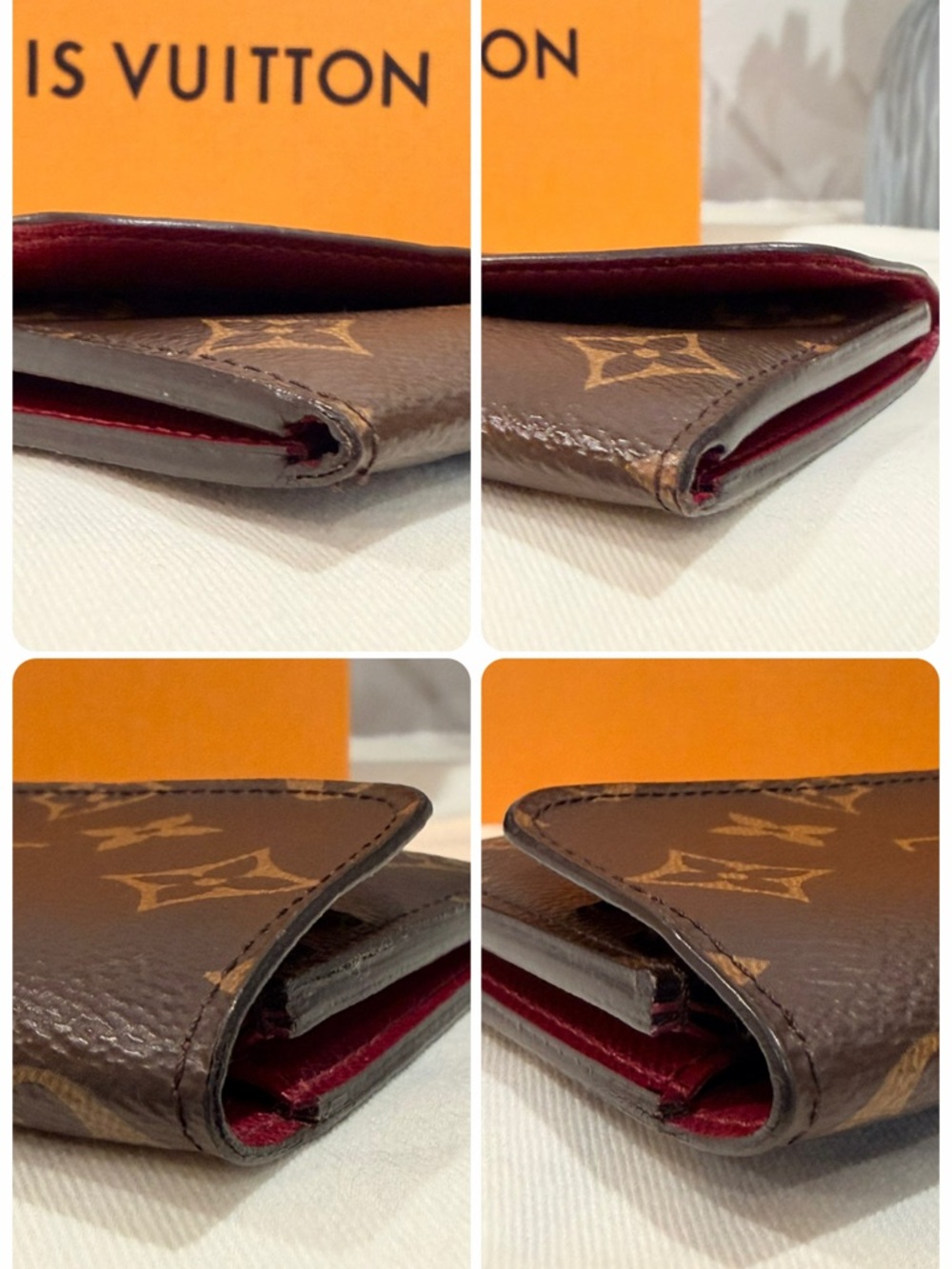Louis Vuitton Monogram Fuschia Emilie Bifold Wallet - Picture 12 of 16